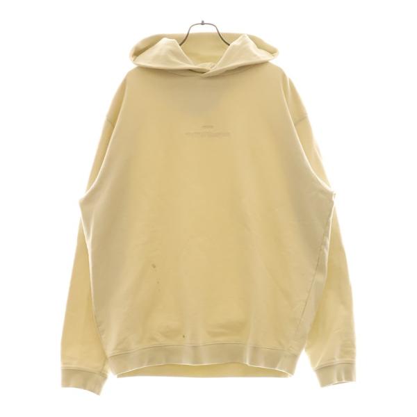 Maison Margiela 10 メゾン マルジェラ 22SS Reverse Logo Pullover Parka リバースロゴ スウェットプルオーバーパーカー アイボリー S50GU0191 メゾン マルジェラ 22SS Reverse Logo Pullover Parka リバースロゴ