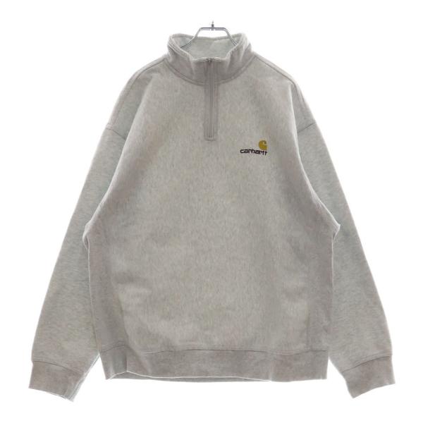 Carhartt（カーハート） HALF ZIP AMERICAN SCRIPT SWEAT ハーフジップ