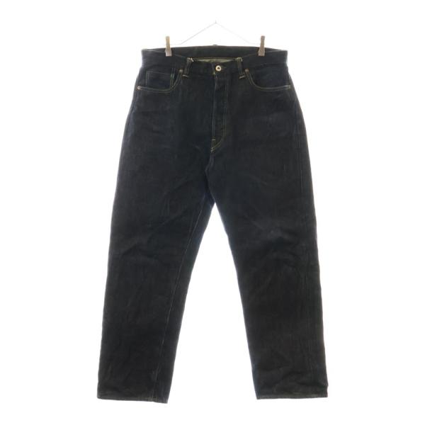 パンツ a.presse AP-4001 Washed Denim Wide Pants A.PRESSE - アプレッセ Washed Denim Wide Pants(AP-4001)INDIGO