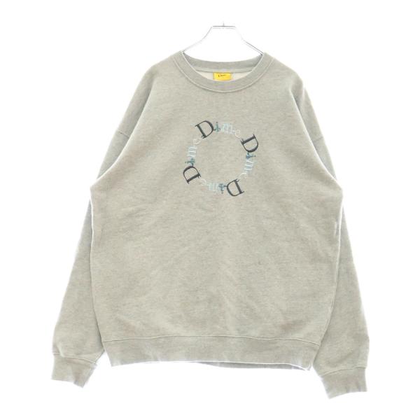 Dime（ダイム） Classic Bff Crewneck 刺繍 サークルロゴ クルーネック