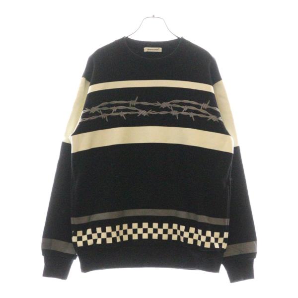 UNDERCOVER アンダーカバー 24AW 有刺鉄線刺繍 チェッカー柄