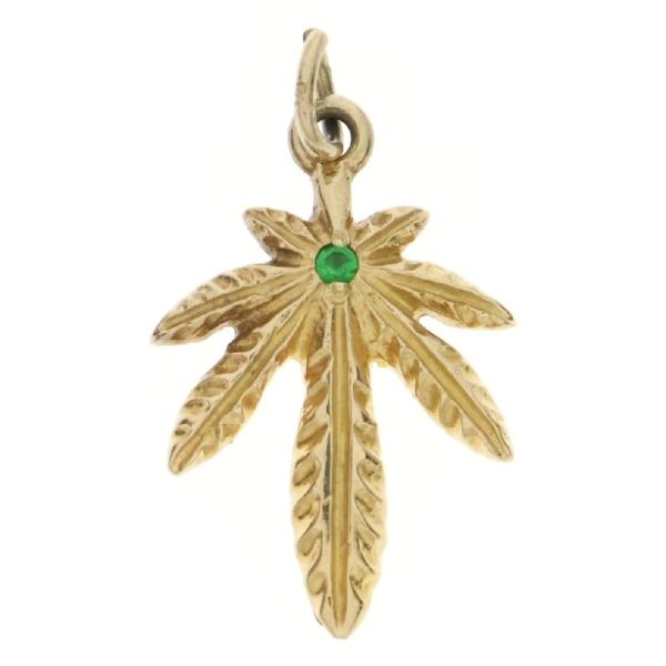 美品 TADY&KING ガンジャ ネックレス トップ シルバー ストーン 人気