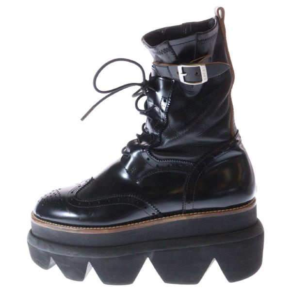 sacai（サカイ） Wingtip Engineer Sock Boots ウイングチップ