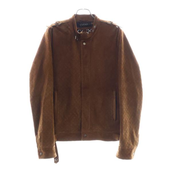 Gucci ブラウンジャケット Gucci GG ジャケット | ブラウン | FARFETCH JP