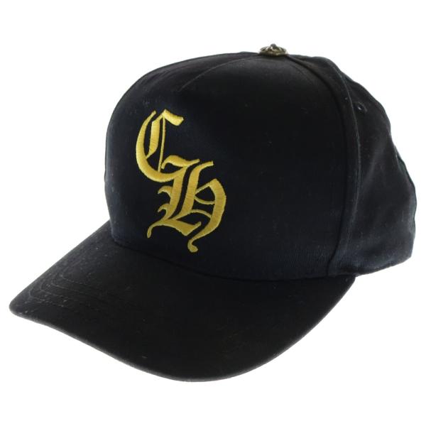 CHROME HEARTS（クロムハーツ） HAT 5 PNL CAP BSBL BLACK/YELLOW CH