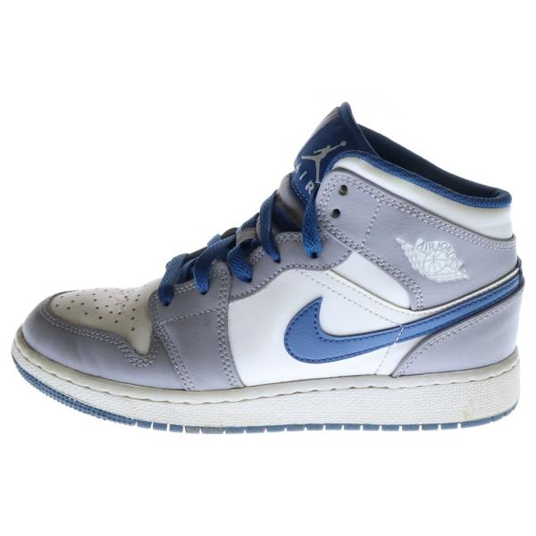NIKE ナイキ AIR JORDAN 1 MID GS TRUE BLUE エア ジョーダン