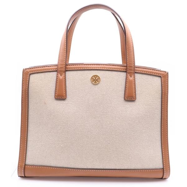 TORY BURCH トリー バーチ 2WAY キャンバス ショルダー ハンドバッグ