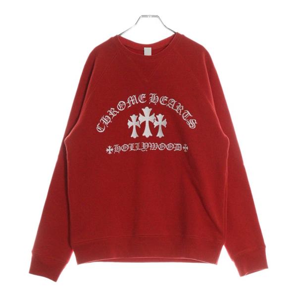 CHROME HEARTS クロムハーツ Y NOT Cemetery Cross Crewneck