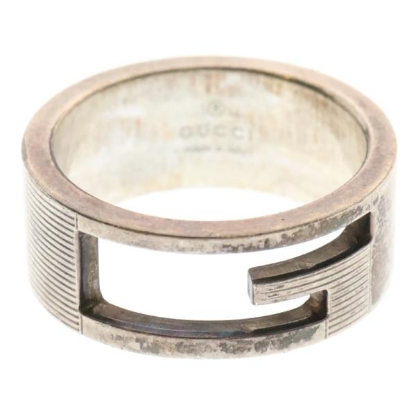 GUCCI（グッチ） ブランデット カットアウトG リング 指輪 シルバー