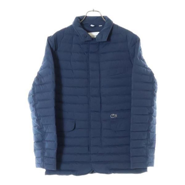 LACOSTE（ラコステ） ロゴワッペン 防水性キルト ロング ダウン