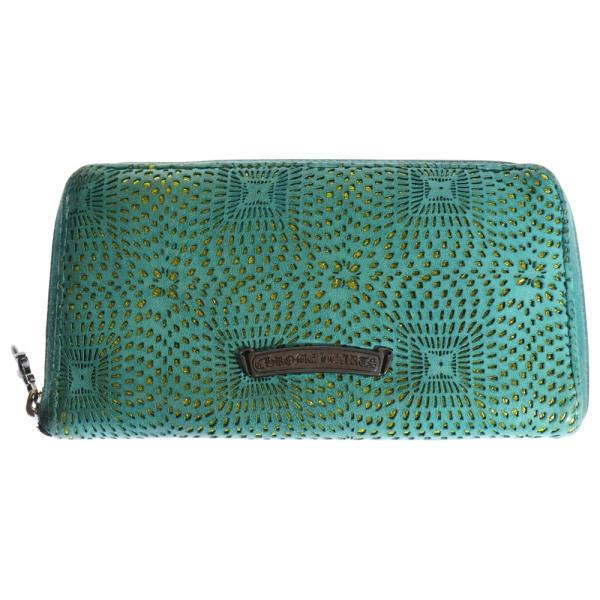 美品■クロムハーツ　REC F ZIP #2　ジッピーロングウォレット　シルバー 美品□クロムハーツ REC F ZIP #2 ジッピーロングウォレット シルバー