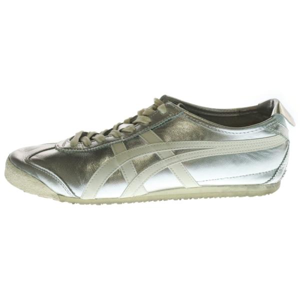 Onitsuka Tiger オニツカタイガー MEXICO 66 ローカットスニーカー 1183B566 シルバー 27cm Onitsuka Tiger（オニツカタイガー） MEXICO 66 メキシコ ローカット