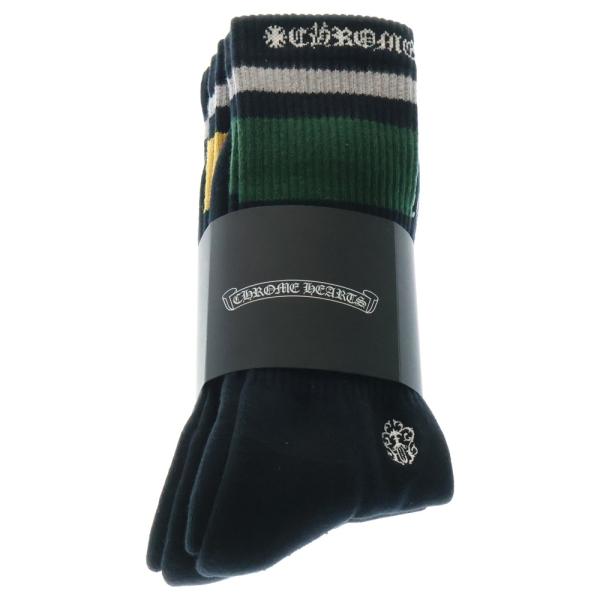 CHROME HEARTS 靴下 ライン ボーダー 白 Mサイズ 新品未使用 CHROME HEARTS 靴下 ライン ボーダー 白 Mサイズ 新品未使用 CHROME