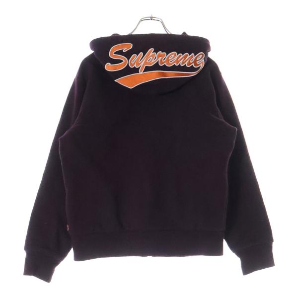 18aw Supreme バーガンディ ロゴスウェット 18aw Supreme バーガンディ ロゴスウェット