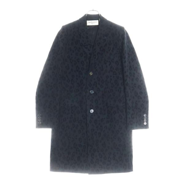 SAINT LAURENT★サンローラン ★ダッフルコート ★レオパード柄★XS SAINT LAURENT☆サンローラン ☆ダッフルコート ☆レオパード柄☆XS