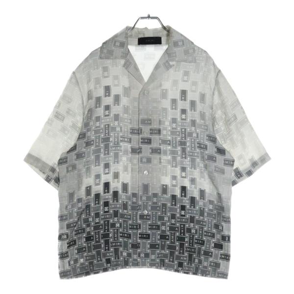AMIRI アミリ 23SS GRADIENT TAPE BOWLING SHIRT グラディエント  