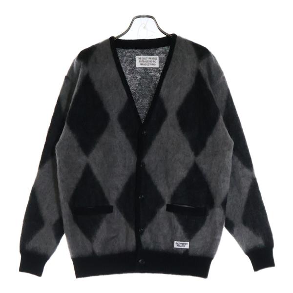 WACKO MARIA（ワコマリア） 20AW DIAMOND MOHAIR CARDIGAN