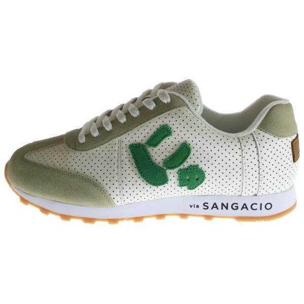 Sangacio サンガッチョ MOM GREEN マム にゅ〜ず ローカットスニーカー