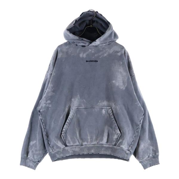 BALENCIAGA（バレンシアガ） 25SS MEDIUM FIT HOODIE 両面ロゴ刺繍
