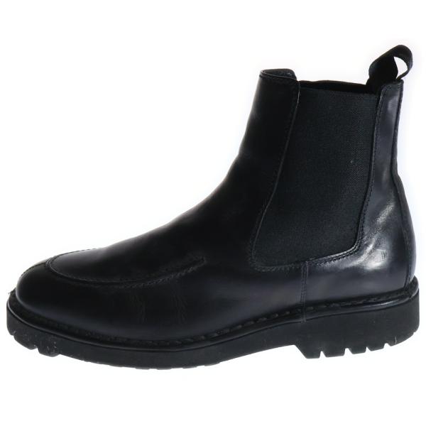 KENZO ブラック/ブルー サイドゴアブーツ KENZO（ケンゾー） K-MOUNT CHELSEA BOOTS ケーマウント チェルシー