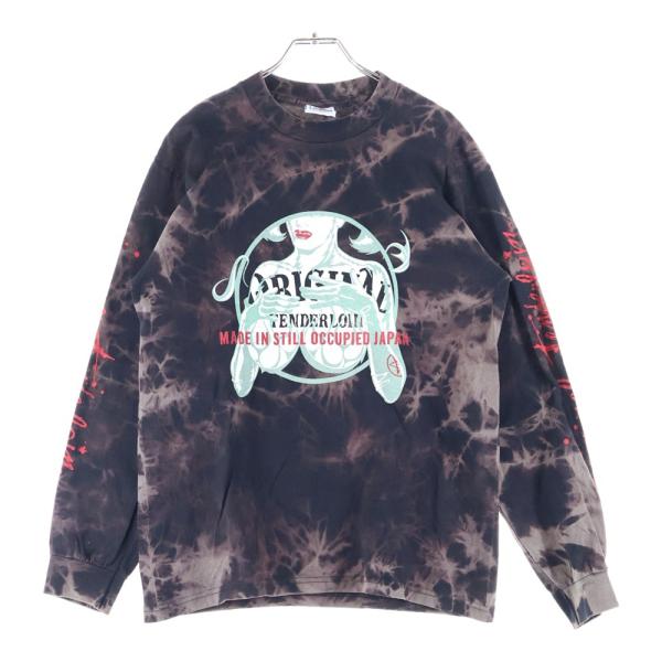 テンダーロイン　カットソー TENDERLOIN（テンダーロイン） ACID PC L/S TEE アシッド タイダイ