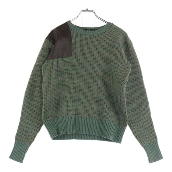 LAUREN RALPH LAUREN（ローレン ラルフローレン） レザー切り替え