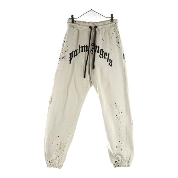 Palm Angels（パームエンジェルス） 25AW GLITTERED LOGO SWET PANTS
