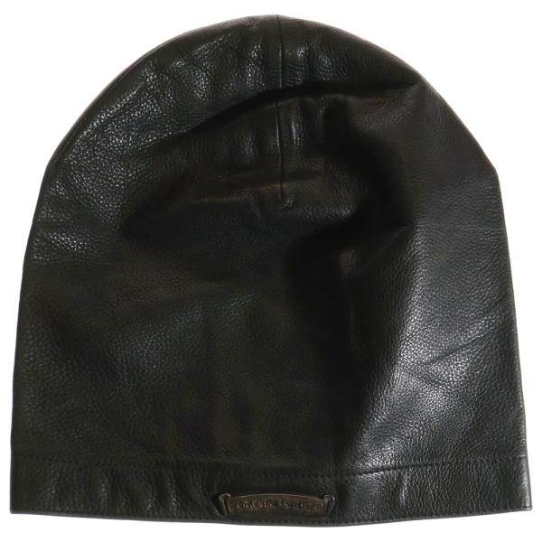 CHROME HEARTS（クロムハーツ） スクロールラベル レザー バイカー