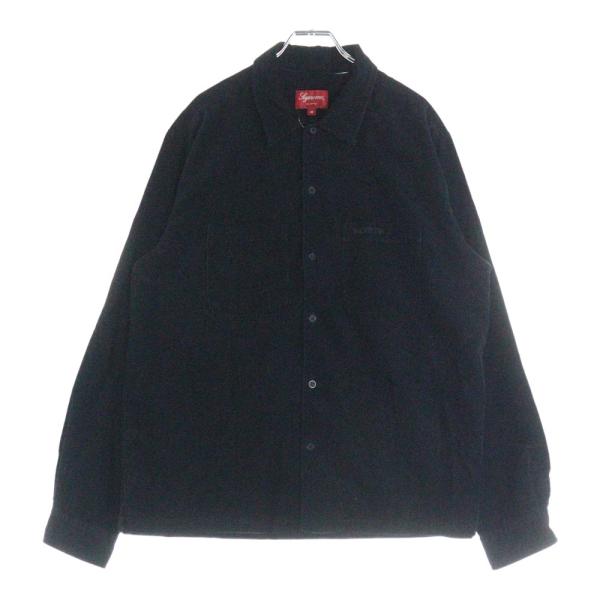 【新品・L】Supreme Corduroy Shirt Black シャツ Supreme シュプリーム Corduroy Shirt コーデュロイ シャツ ブラック