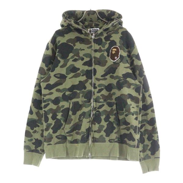 BAPE 1stカモラインジャージージップパーカー 1ST CAMO SEPARATE SHARK FULL ZIP HOODIE | bape.com