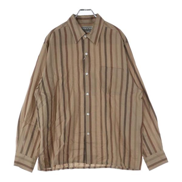 WACKO MARIA（ワコマリア） 25SS STRIPED REGULAR COLLAR SHIRT L/S