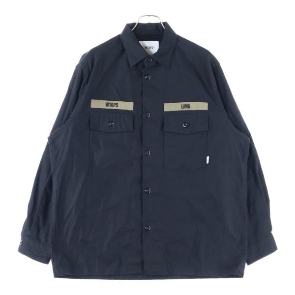 WTAPS（ダブルタップス） 24AW CBW LS COTTON SATIN SHIRT コットン