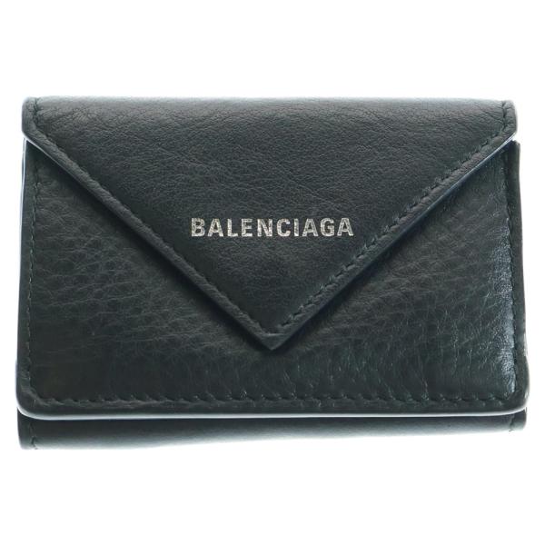 BALENCIAGA（バレンシアガ） PAPER ZA MINI WALLET ペーパー ザ ロゴ