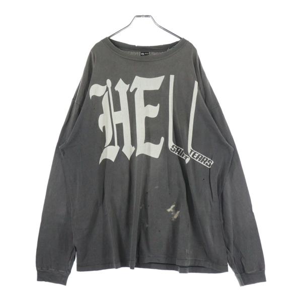 SAINT MICHAEL セントマイケル 22AW DT LS TEE HELL ヘル プリント