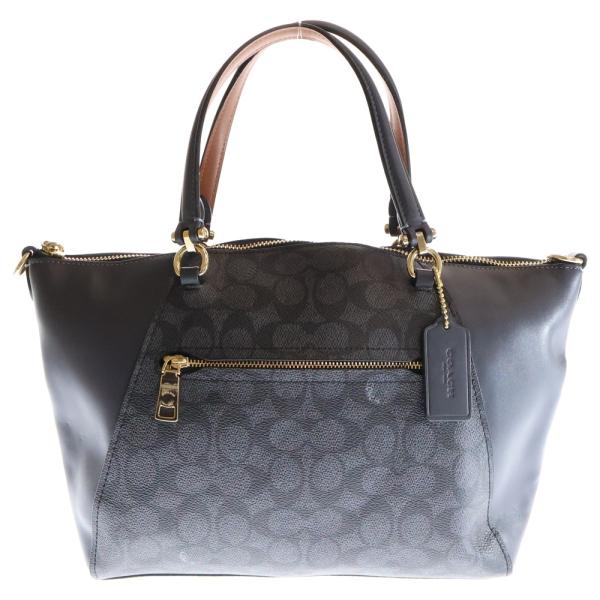 COACH（コーチ） プレーリー サッチェル シグネチャー キャンバス 2WAY