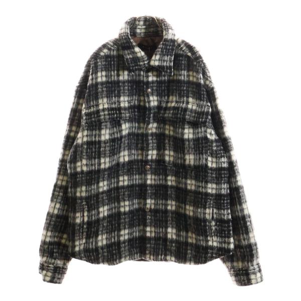 MLVINCE メルヴィンス OVERSIZED CHECK JACKET ダブルフラップポケット
