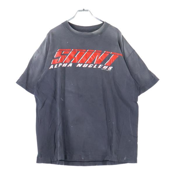 セントマイケル サイズ:XXL  25SS  SM-HR1-0000-019  HEART SAINTフロントプリントTシャツ 中古 OM10 セントマイケル 25SS セントアルファ ヴィンテージ加工 フロント
