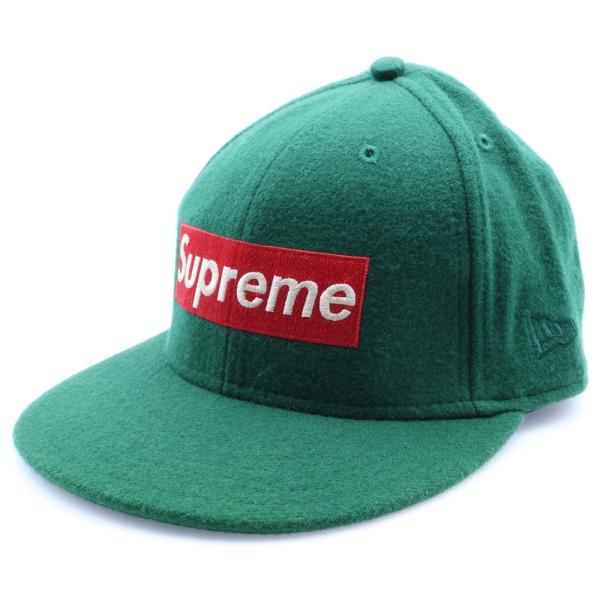 Supreme（シュプリーム） 10AW ×NEW ERA Woolrich Box Logo CAP