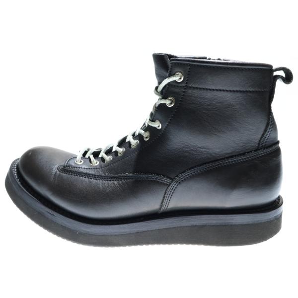 イサムカタヤマバックラッシュ JAPAN SHOULDER LACE-UP BOOTS ダブル