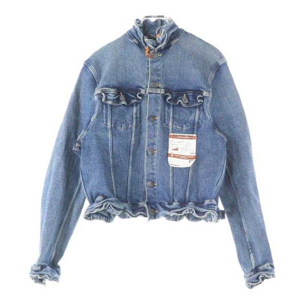 メゾンミハラヤスヒロ 21AW SHRANK DENIM BLOUSON シュランク コットン
