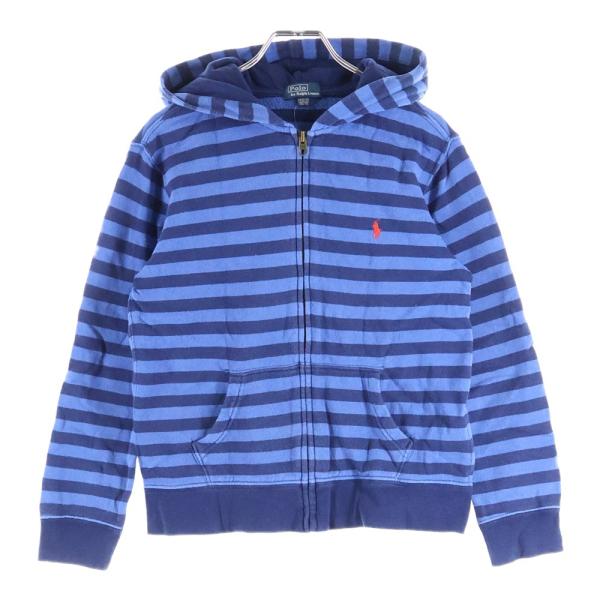 RalphLauren ボーダー ジップパーカー XS y2k 平成 00s RalphLauren ボーダー ジップパーカー y2k 平成 - メルカリ
