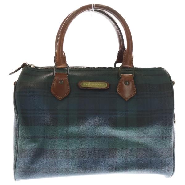 POLO RALPH LAUREN/ボストンバッグ/ロゴプレート POLO RALPH LAUREN（ポロ・ラルフローレン） BOSTON BAG フロントロゴ