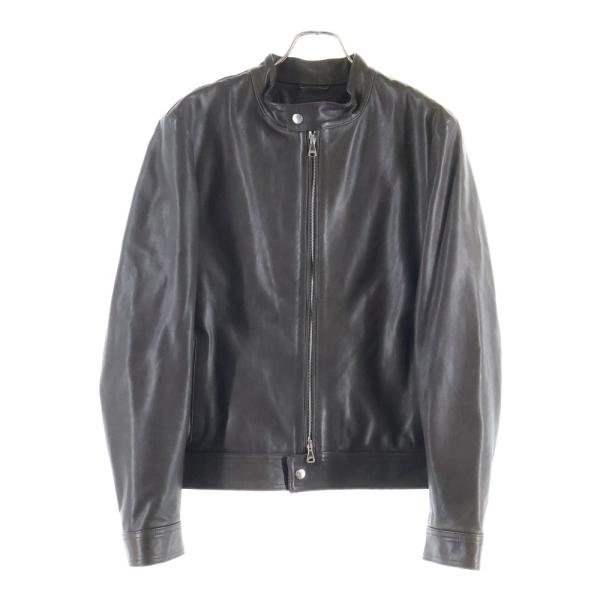 EMMETI（エンメティ） ラムスキン シングルライダースジャケット