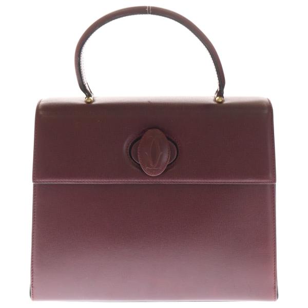 Cartier（カルティエ） マストライン ターンロック レザーハンドバッグ