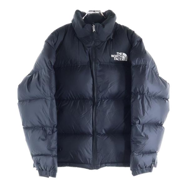 【希少XL】ノースフェイス★ダウンコート 刺繍ロゴ ダウンジャケット THE NORTH FACE (ザ ノースフェイス) ロゴ刺繍 フード フルジップ