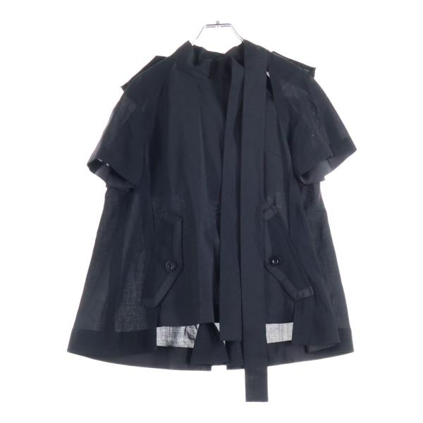 sacai（サカイ） 21SS Suiting Pullover スーチング プルオーバー 半袖