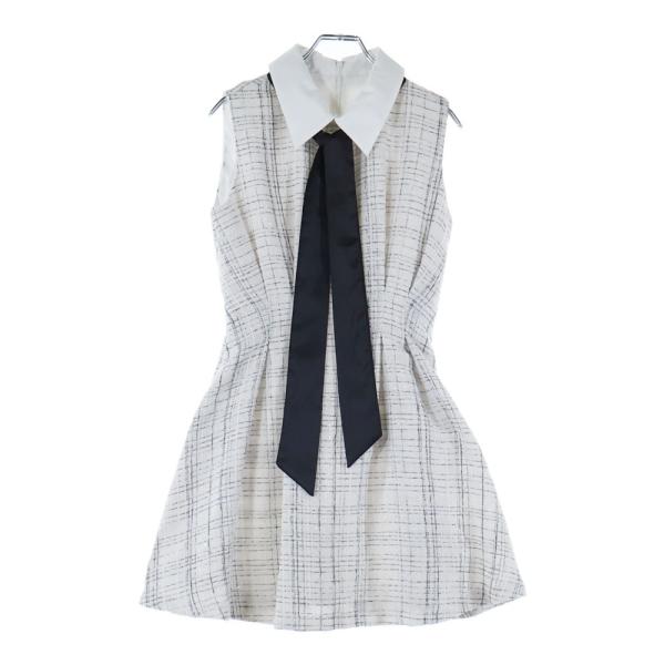 HONEYMEW バックリボンツイードワンピース ミシェルマカロン ミシェル