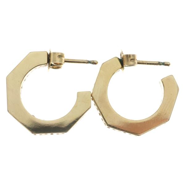 VERSACE /ヴェルサーチェ　グレカ ピアス フープ ゴールド 箱なし shopbring_9025l120108