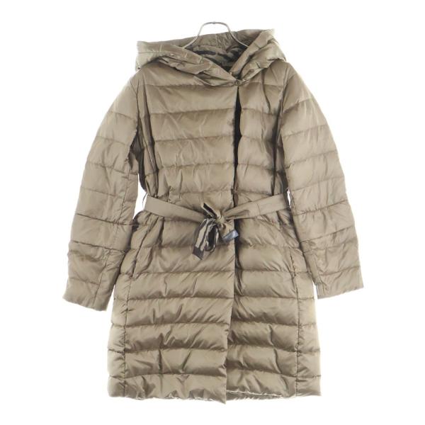 マックスマーラダウンジャケット S MAX MARA エス マックスマーラ ゼブラ リバーシブル ダウンコート