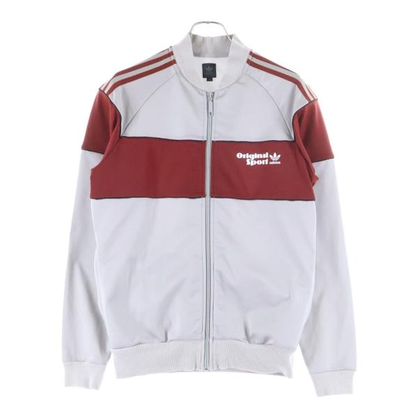 adidas（アディダス） zジップアップ トラック ジャケット グレー